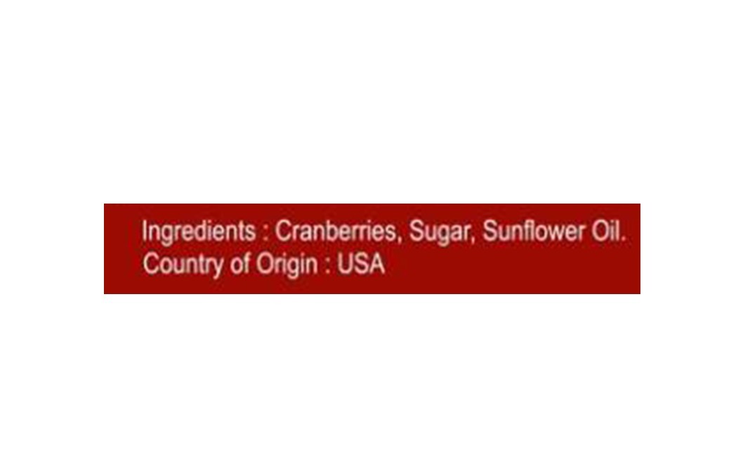 Carnival Cranberry Sliced    Container  250 grams